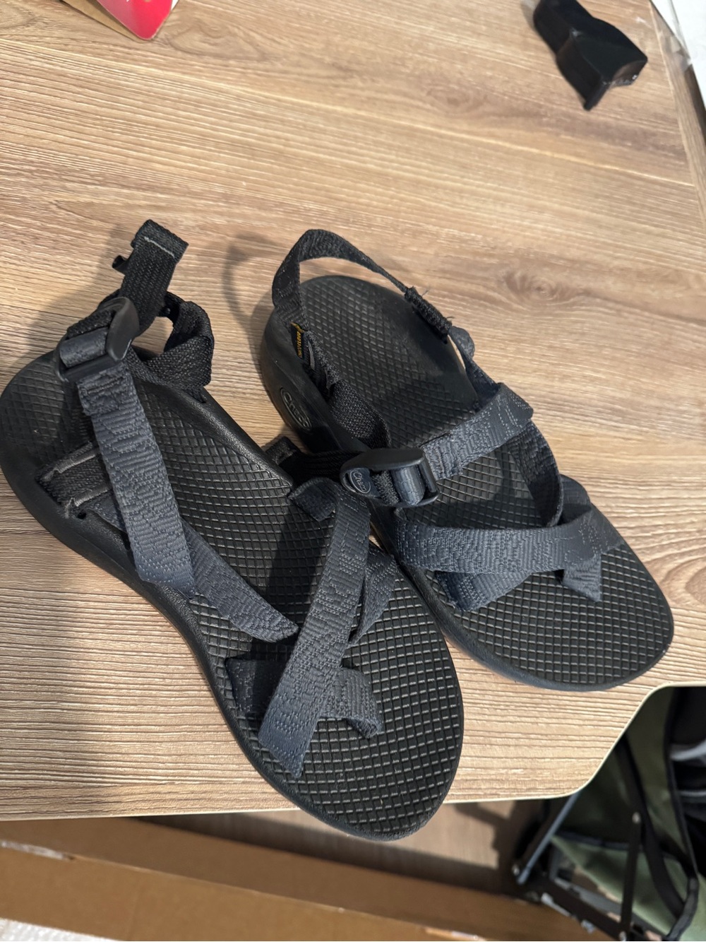 Chaco Women's Black Adjustable Sport Sandals